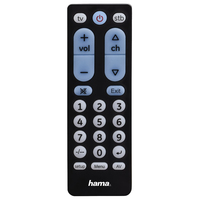 Hama 00040072 télécommande IR Wireless STB, TV Appuyez sur les boutons