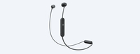Sony WI-C300 Headset Wireless In-ear Calls/Music Micro-USB Bluetooth Black
