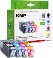 KMP C72V ink cartridge 4 pc(s) Black, Cyan, Magenta, Yellow