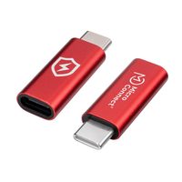 Microconnect MC-CCADAP-SC Kabeladapter USB C Rot