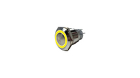 Distrelec RND 210-00555 Elektroschalter Drucktasten-Schalter Silber, Gelb