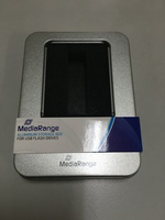 MediaRange BOX901 caja de almacenaje Rectangular Aluminio, Plástico Plata