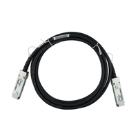 BlueOptics 40G-QSFP-QSFP-C-00501-BL InfiniBand/fibre optic cable 0,5 m Schwarz, Silber