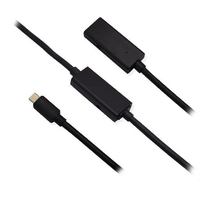 MCL MC923-1C/1CF/A-10M câble USB USB 3.2 Gen 1 (3.1 Gen 1) USB C USB A Noir