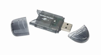 Gembird FD2-SD-1 card reader USB 2.0 Black