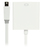 Bandridge 0.2m Mini DisplayPort - DVI m/f 0,2 m Weiß