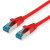 Value 0.5m S/FTP Cat.6a câble de réseau Rouge 0,5 m Cat6a S/FTP (S-STP)