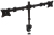 Proper Dual Arm Cantilever Desk Monitor Mount for 19"-27" 68.6 cm (27") Clamp/Bolt-through Black
