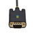 StarTech.com 2P6FFC-USB-SERIAL adattatore per inversione del genere dei cavi USB-A 2 x DB-9 RS-232 Nero, Grigio