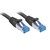 Lindy 47411 hálózati kábel Fekete 0,5 M Cat6 S/FTP (S-STP)
