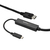 StarTech.com CDP2DPMM3MB video átalakító kábel 3 M USB C-típus DisplayPort Fekete