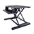 StarTech.com Standing desk per due monitor con vassoio per tastiera - Convertitore per scrivania regolabile in altezza - Ampia superficie - Scrivania ergonomica sit-stand - Pre-...