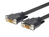 Vivolink PRODVIHD0.5 DVI cable 0.5 m DVI-D Black
