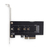 Gembird PEX-M2-01 interfacekaart/-adapter Intern M.2, PCIe