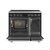 Smeg Symphony Classic Cooker C92IPMB2 Matte Black