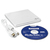 Hitachi-LG Slim Portable DVD-Writer lettore di disco ottico DVD±RW Bianco