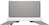 HP Socle de stockage Color LaserJet couleur gris lunaire