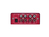 Omnitronic GNOME-202 2 Kanäle 20 - 20000 Hz Rot