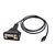 Brainboxes US-759 tussenstuk voor kabels USB-C RS232 Zwart
