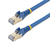 StarTech.com 0,5m blauw Cat6a Ethernet netwerkkabel shielded (STP) Cat6a patchkabel Cat 6a