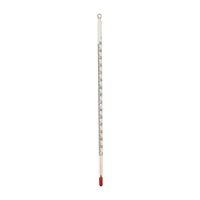 Termómetro de varilla, -10 +150 ºC± 1 ºC, longitud 300 mm