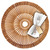 Bambus Tischset »Rondo«, rund, ø 38 cm handgefertigt aus nachhaltigem Bambusaus