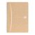 Oxford Touareg A5 Spiralbuch, 5x5mm kariert, 50 Blatt, SCRIBZEE Kompatibel, Optik Paper 100% recycled, sortiert