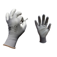 KeepSAFE PU Coated Polyester Gloves - Size SIX
