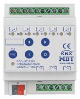 Schaltaktor 8-fach 4TE REG,16A,230VAC,Komp. AKK-0816.03