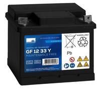 Exide Sonnenschein GF 12 033 Y G1 dryfit Blei Gel Antriebsbatterie 12V 32,5Ah (5h) VRLA