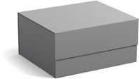 BIGSO BOX OF SWEDEN Aufbewahrungsbox Ilse 345354133 grau 3er-Set