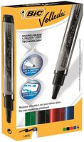 Bic Velleda Pocket Liquid Ink Whiteboard Marker Bullet Tip 2.3mm Line As(Pack 4)