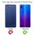 NALIA Handy Hülle für Huawei P smart+ 2018, Carbon Case Silikon Cover TPU Schutz