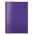 Heftumschlag, für Hefte A4, Polypropylen-Folie, 21 x 29,7 cm, violett transp.