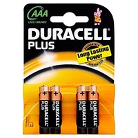 Pile Duracell plus power ministilo 10 cf blister da 4pz AAA/4 LR6