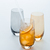 LEONARDO Trinkglas SORA Set aus 6 Wassergläsern, Ø 6 cm, Höhe 13 cm, 6er Set, spülmaschinenfest, Vol. 390 ml braun, 018041