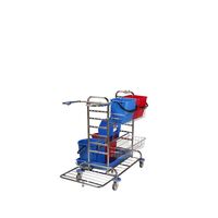 Cleaning trolley set