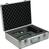 Multifunktions-Koffer, Aluminium, BxTxH 465x190x365 mm, Schaumstoffeinlage, silb