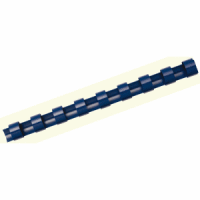 Plastikbinderücken A4 21 Ringe blau 16mm VE=100 Stück