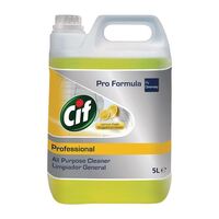 CIF Pro Formula Lemon Fresh All Purpose Cleaner Concentrate - 5 L - 2 Pack
