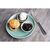 Olympia Chia Plates Green Made of Porcelain - Dishwasher Safe - 205mm Pack of 6