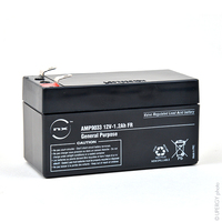 Unité(s) Batterie plomb AGM NX 1.2-12 General Purpose FR 12V 1.2Ah F4.8
