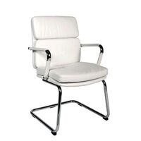 Retro style executive visitor chair