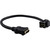 HDMI-Keystone mit Kabelpeitsche, schwarz