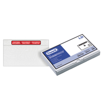 Busta adesiva Speedy Doc - con stampa "contiene documenti" - LD (23 x 11 cm) - PPL/PE - trasparente - Favorit - conf. 100 pezzi