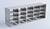 Racks für Tiefkühllagergeräte HERAfreeze HFU-T Serie | Beschreibung: Rack mit Gleitschienen für 2" Boxen