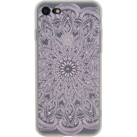 Xccess TPU Case Apple iPhone 6/6S Mandala with Glitter Stone Pink