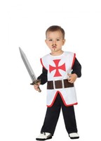 Disfraz de Caballero Templario para niño y bebé 12-24M