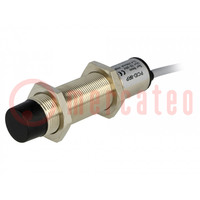 Sensor: inductief; OUT: PNP / NC; 0÷8mm; 10÷30VDC; M18; IP67; 200mA