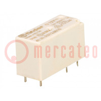 Relay: electromagnetic; SPDT; Ucoil: 12VDC; 25A; 12A/250VAC; PCB